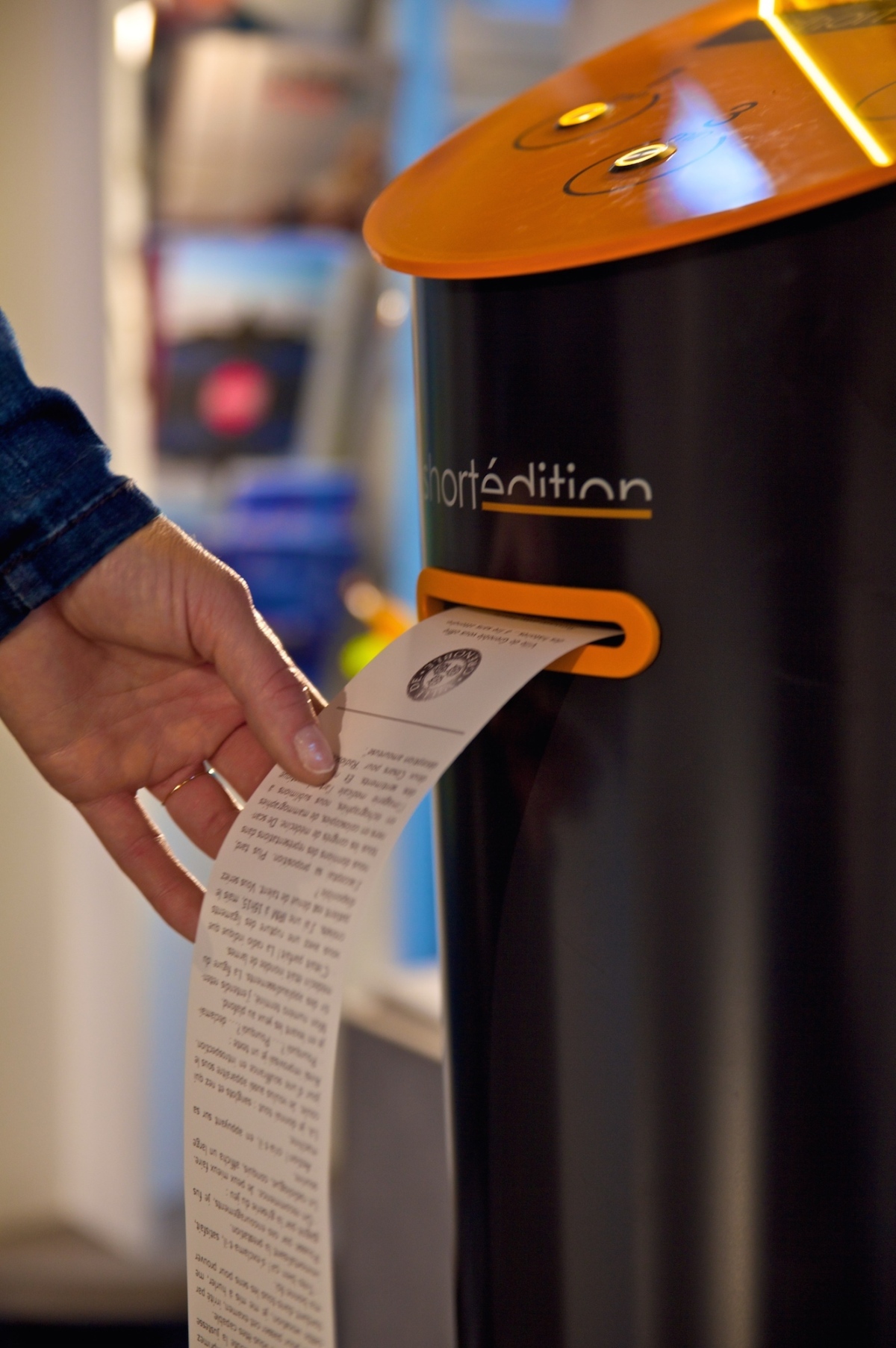 GOOD.IS: Instead of Snacks, This Vending Machine Spits Out Short Stories